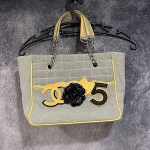 Chanel Camellia No.5 Shoulder Tote